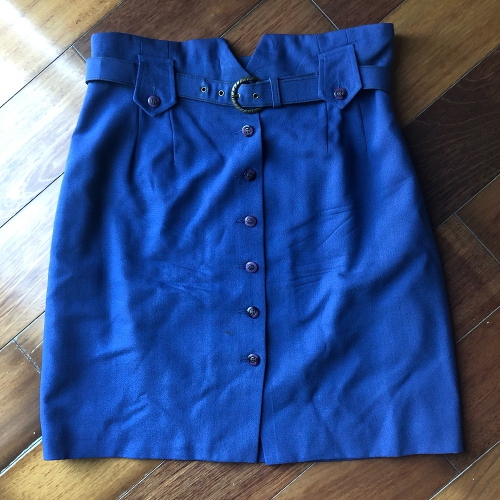 Francesca & Rita Royal Blue Pencil Skirt